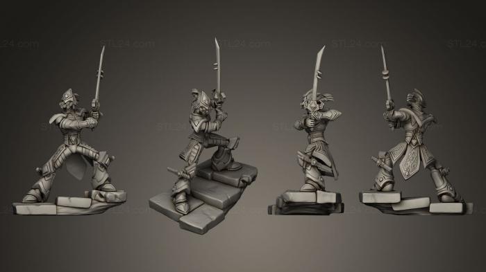 Figurines heroes, monsters and demons (Master Yi, STKM_0272) 3D models for cnc